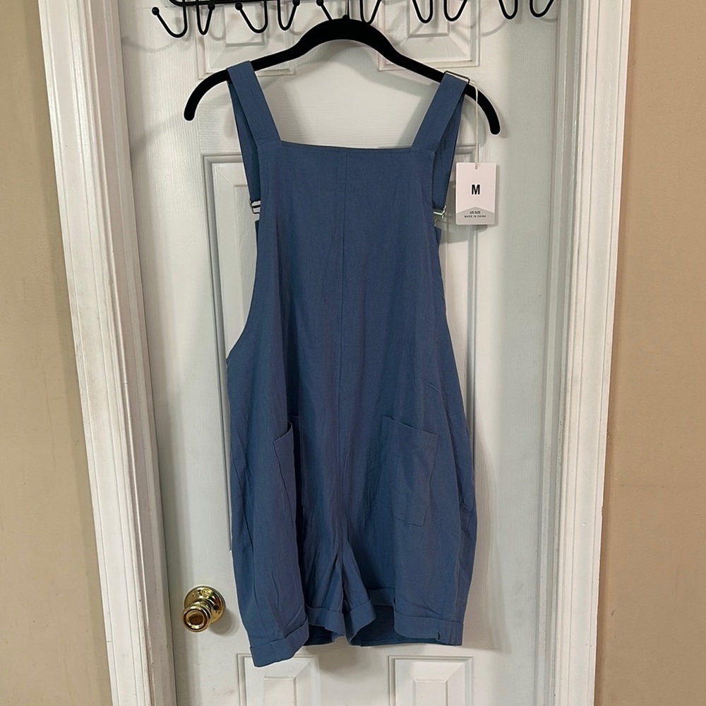 Blue Overalls - Picture 2 of 2